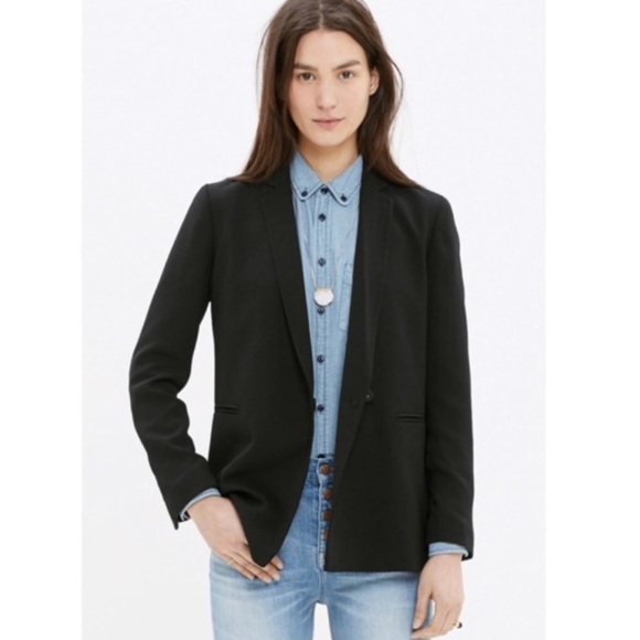 Madewell Jackets & Blazers - Madewell Lycee drapery boyfriend blazer